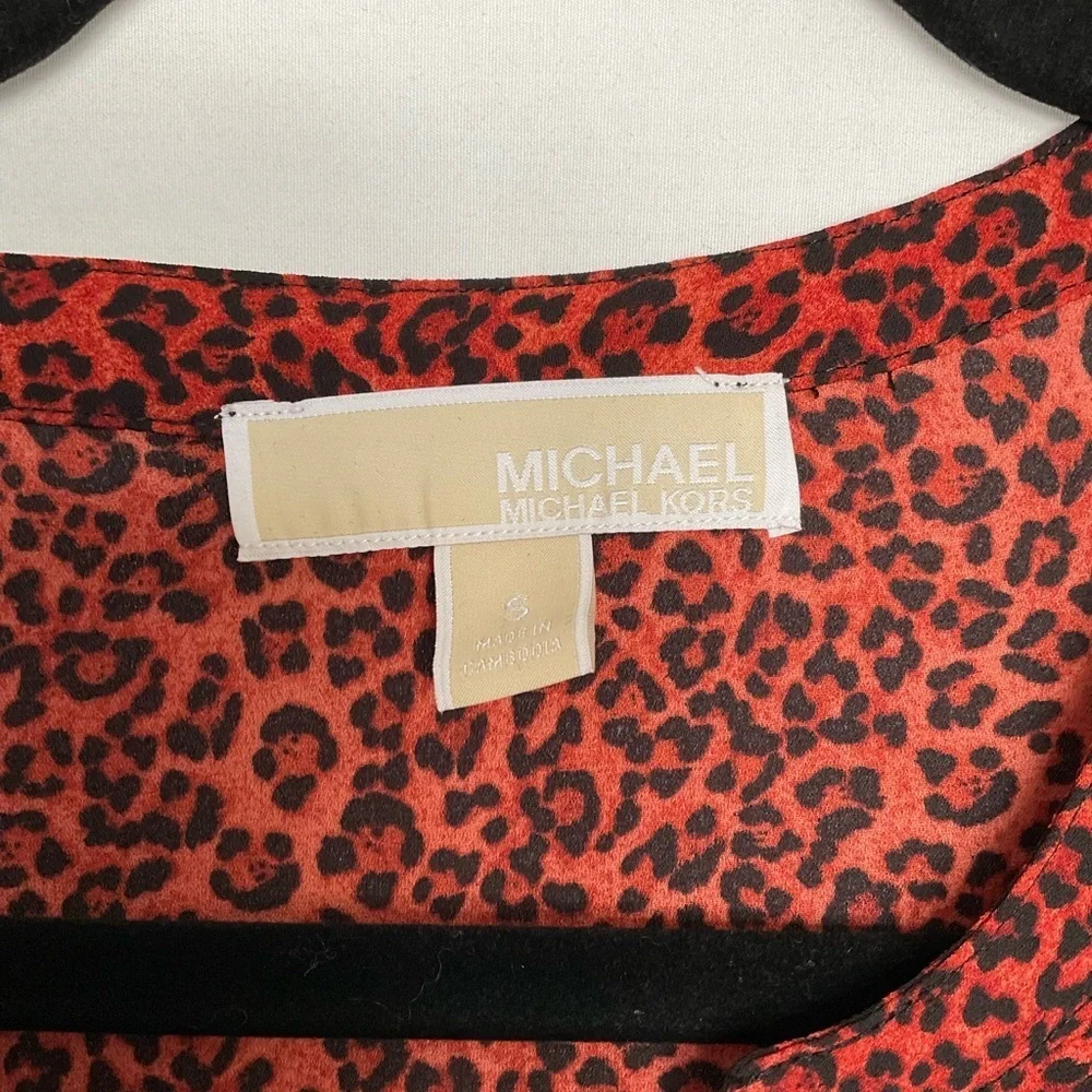 Michael Kors Black and Orange